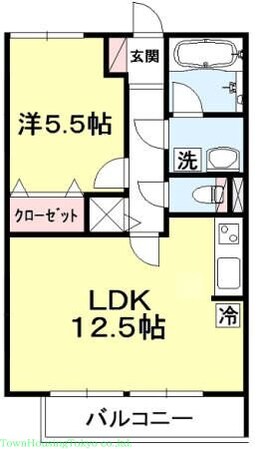 コモレビ大蔵　Ｅの物件間取画像